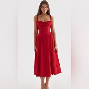 House of CB Scarlet Midi Dress
